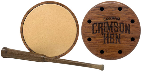 Foxpro CRIMSONCER Crimson Ceramic Fullsize Friction Turkey Sounds Cherry Wood — view 1
