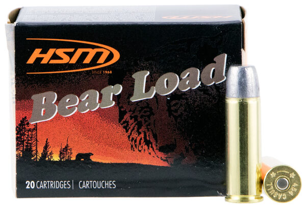 HSM 454C4N Bear Load  454 Casull 325 gr Wide Flat Nose 50 Per Box/ 10 Case — view 1