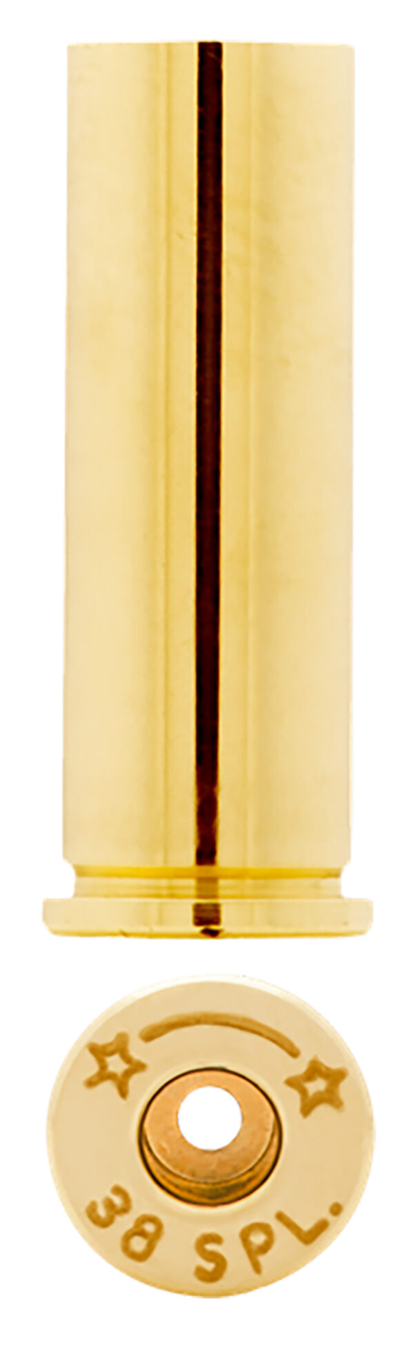 HSM 38EUP100 Unprimed Cases  38 Special Handgun Brass 100 Per Bag — view 1