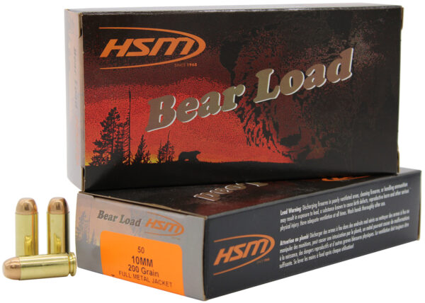 HSM 10MM8N Training  10mm Auto 200 gr Full Metal Jacket 50 Per Box/ 20 Case — view 1