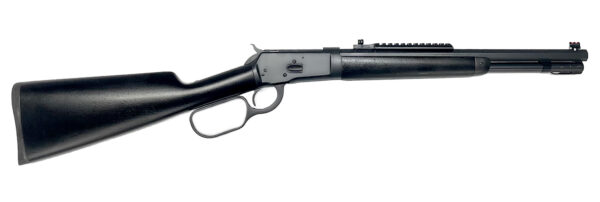 Taylors & Company 220093 1892 Alaskan Take-Down 44 Rem Mag Caliber with 7+1 Capacity, 16" Barrel, Matte Black Metal Finish & SoftTouch Black Synthetic Stock Right Hand (Full Size) — view 1