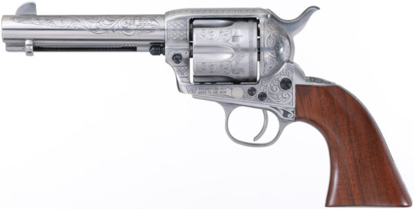 TF UBERTI 1873 CATTLEMAN 45LC 4.75 PHOTO ENGRV — view 1