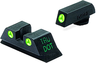 MEPROLIGHT NIGHT SIGHT SET - GREEN FOR GLOCK 42/43 — view 1