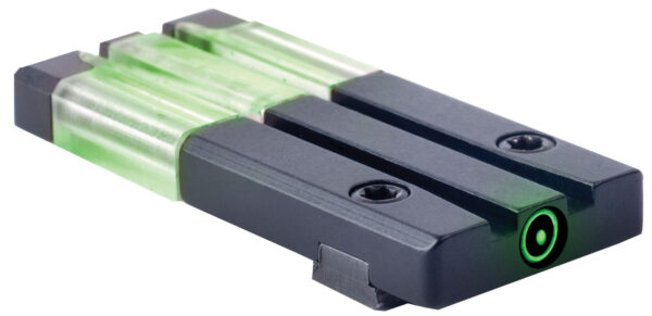 Meprolight USA 631103108 FT Bullseye Rear Sight Green Tritium FO/Black Frame Fits Springfield XD/XDM/Hellcat, Dovetail Mount — view 1