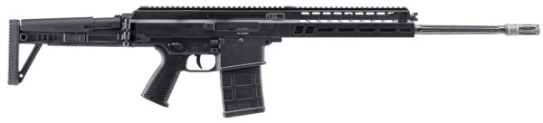 B&T Firearms BT361663RIFLE APC PRO DMR 308 Win 25+1 18.90" Fluted Barrel, Black, Adjustable Folding Stock, Polymer Grip, Flash Hider — view 1