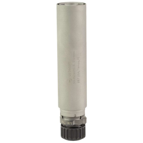 B&T RIFLE SUPPRESSOR 762 PRINT-X RBS 6.6IN L 1.73 D 10.5 OZ TI 1.375 X 24 HUB MOUNT — view 1