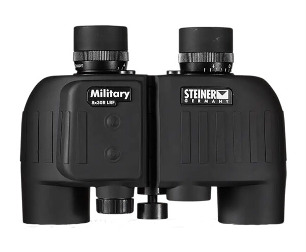 Steiner 2680 M830r Laser Rangefinder 8x 30mm Mil Radian Ranging Reticle, Floating Prism Auto Focus, Black Makrolon w/Rubber Armor — view 1