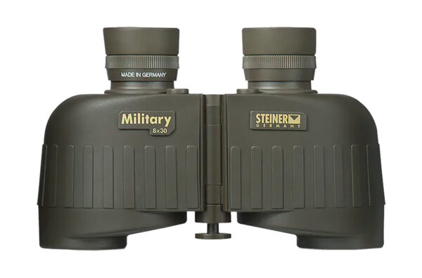 Steiner 2640 M830r  8x30mm Mil Radian Ranging Reticle Floating Prism, Sports-Auto Focus, OD Green Makrolon w/Rubber Armor — view 1