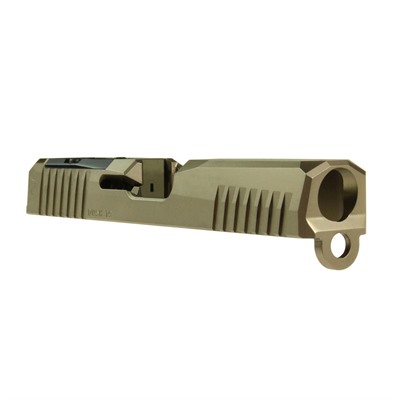 DUSK G19 GEN3 9MM LUGER RMR CUT STRIPPED SLIDE FDE — view 1