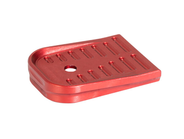 Timber Creek Outdoors GLMFPR Glock 17/19 Magazine Floor Plate Red Aluminum — view 1