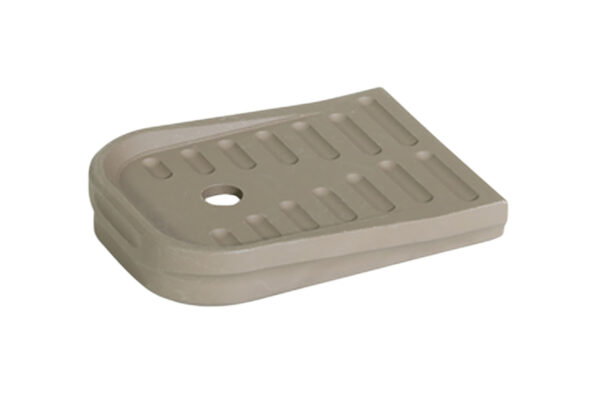 Timber Creek Outdoors GLMFPFDE Glock 17/19 Magazine Floor Plate Flat Dark Earth Aluminum — view 1