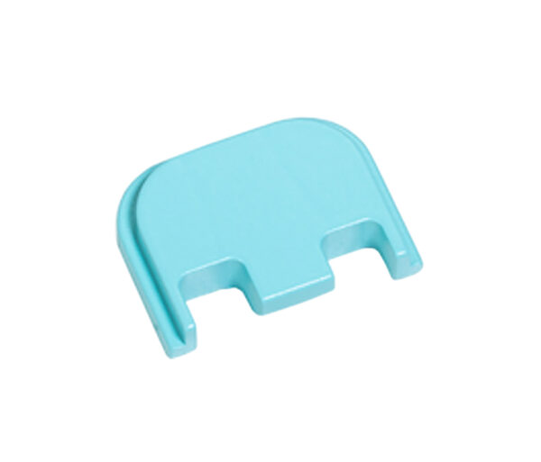 Timber Creek Outdoors GLSCPRE Glock 17/19 Slide Cover Plate Robin's Egg Blue Aluminum — view 1