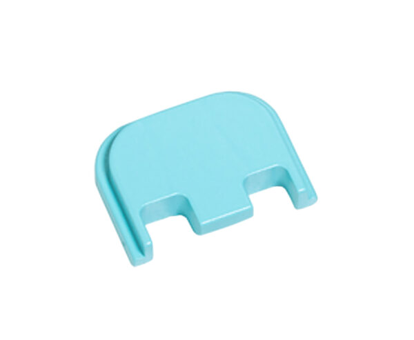 Timber Creek Outdoors GL43XSCPRE Glock 43X/48 Slide Cover Plate Robin's Egg Blue Aluminum — view 1