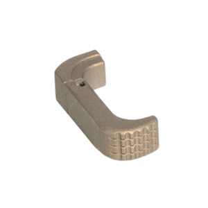 Timber Creek Outdoors GL43XEMRBB Glock 43X Extended Magazine Release Anodized Burnt Bronze Aluminum