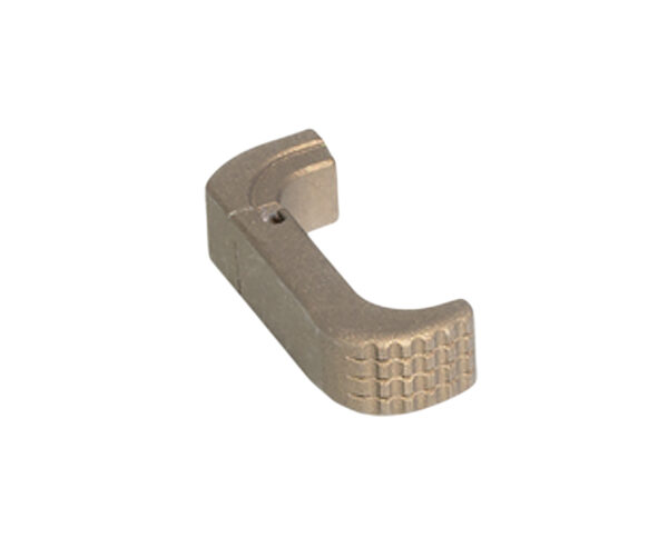 Timber Creek Outdoors GL43XEMRBB Glock 43X Extended Magazine Release Anodized Burnt Bronze Aluminum — view 1