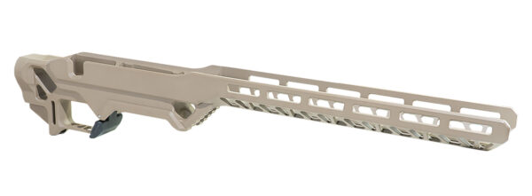 Timber Creek Outdoors ERCR7SAFDE Enforcer Rifle Chassis Flat Dark Earth Aluminum SA Rem700 Action Right — view 1