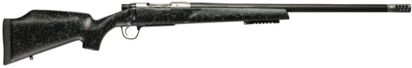 Christensen Arms 8011003400 Traverse  Full Size 7mm PRC 3+1 26" Natural Stainless Steel Threaded Barrel, Natural Stainless Aluminum Receiver, Black w/Gray Webbing Fixed Monte Carlo w/Raised Comb Stock — view 1