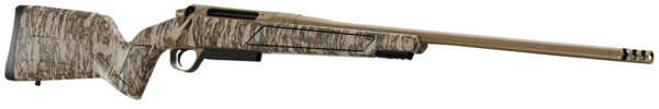 Christensen Arms 8011501800 Evoke  Full Size 30-06 Springfield 4+1 22" Flat Dark Earth Cerakote #4 Contour Threaded Barrel, Mossy Oak Bottomland Fixed Hybrid Hunter w/Picatinny Rail Synthetic Stock — view 1