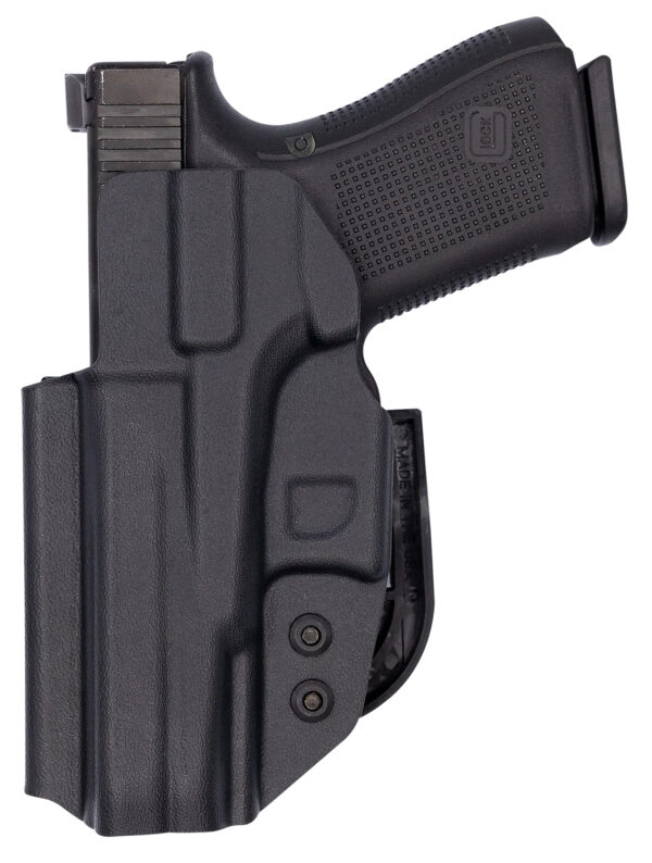 C&G Holsters 0008100 Covert  IWB Black Kydex Belt Clip Fits Glock 19/23 — view 1
