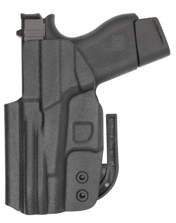 C&G Holsters 0026100 Covert  IWB Black Kydex Belt Clip Fits Glock 42 — view 1