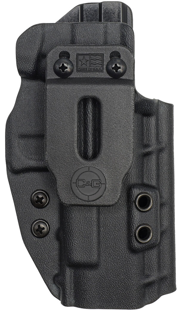 C&G Holsters 0056100 Covert  IWB Black Kydex Belt Clip Fits Glock MOS/48 Right Hand — view 1