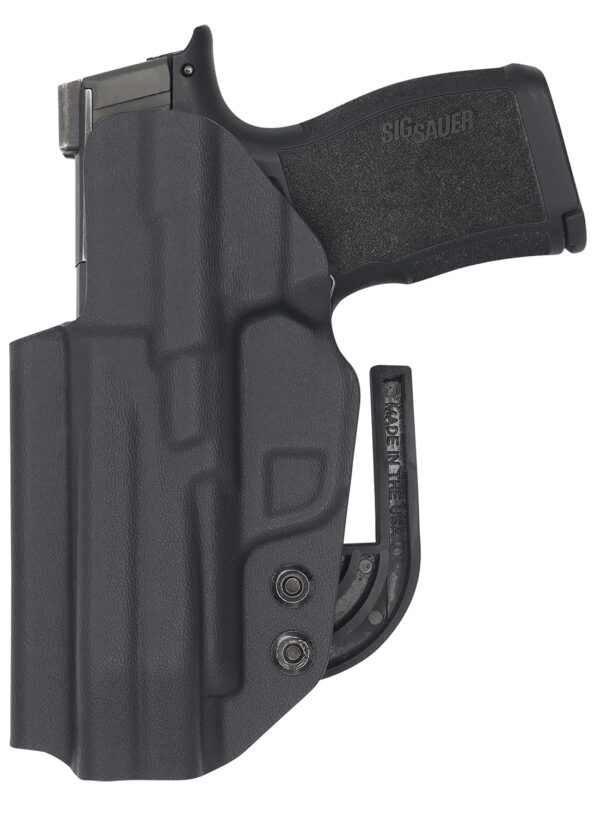 C&G Holsters 0252100 Covert  IWB Black Kydex Belt Clip Fits Sig P365XL Right Hand — view 1