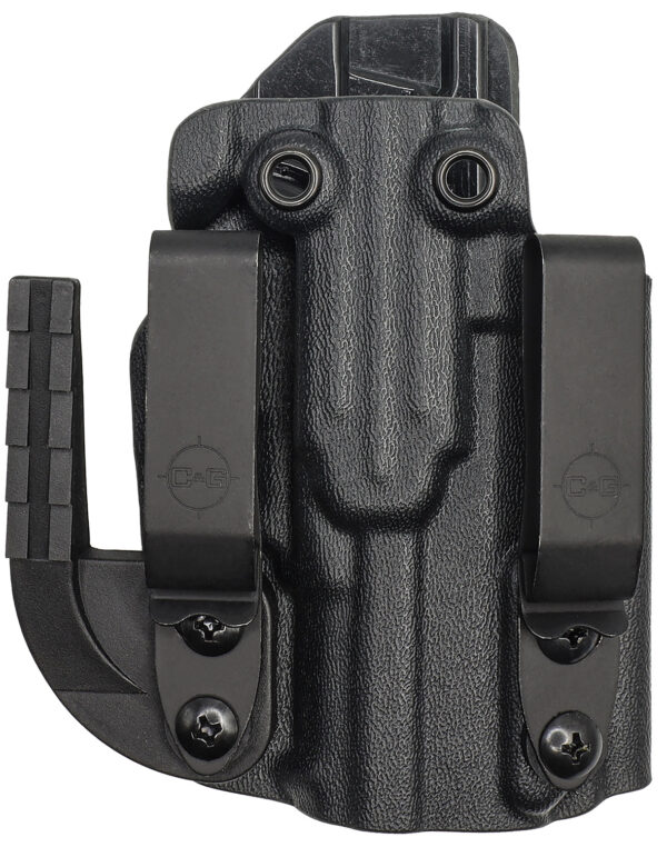 C&G Holsters 0258100 Covert  IWB Black Kydex Belt Clip Fits Sig P365 — view 1