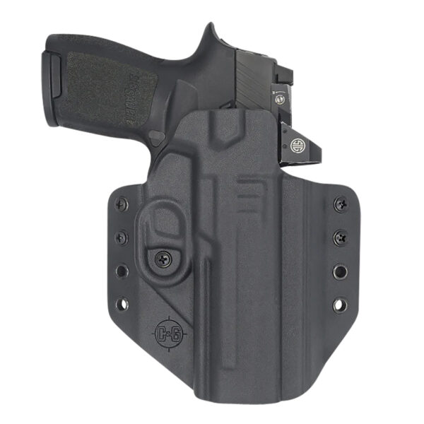 C&G Holsters 0286100 Covert  OWB Black Kydex Fits Sig P320 Right Hand — view 1