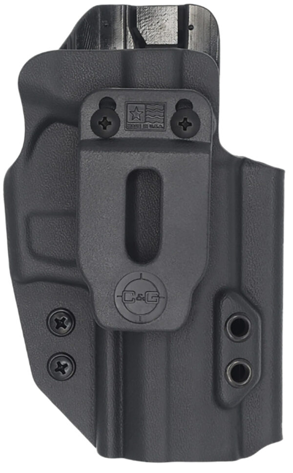 C&G Holsters 0288100 Covert  IWB Black Kydex Belt Clip Fits Sig P320C — view 1