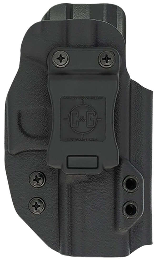 C&G Holsters 0526100 Covert  IWB Black Kydex Belt Clip Fits S&W Shield 9/40 — view 1