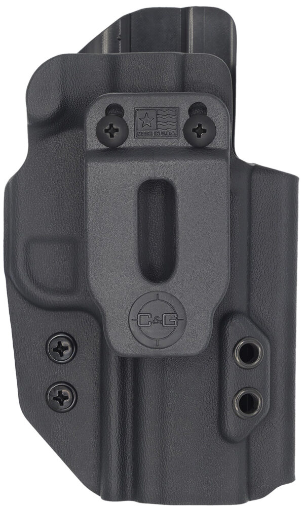 C&G Holsters 1698100 Covert  IWB Black Kydex Belt Clip Fits FN 509/Tactical Right Hand — view 1