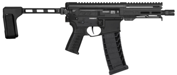 CMMG DISSENT MK4 BRACE 9MM 6.5 ARMOR BLACK — view 1