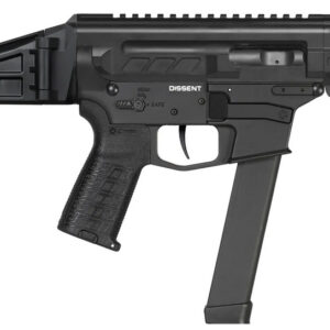 CMMG DISSENT MKGS PISTOL 9MM 6.5 ARMOR BLK BRACE