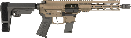 CMMG PISTOL BANSHEE MKG 45ACP - 8" EJECTOR RIP BRACE BRONZE — view 1