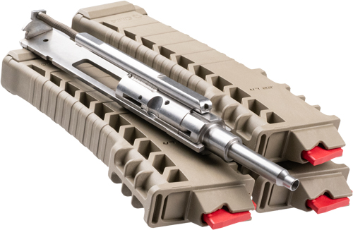 CMMG AR CONVERSION KIT .22LR - BRAVO 3-25RD MAGAZINES FDE — view 1
