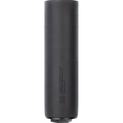 ZEROED 36K 9MM/36 CALIBER DIRECT THREAD SUPPRESSOR BLACK — view 1
