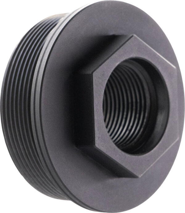 CMMG 11DB016 Zeroed HUB Mount Fits 5/8"x24 Stainless Steel Black — view 1