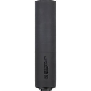 ZEROED 46 .45 CALIBER DIRECT THREAD SUPPRESSOR BLACK
