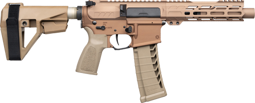 CMMG PISTOL MK4 22LR 4.5" 25RD - & ZEROED 22LR SUPPRESSOR BRZ — view 1