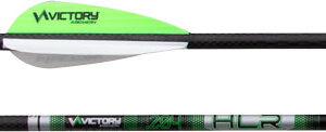 VICTORY ARCHERY HLR GAMER - 350 ARROW FLETCHED 6PK