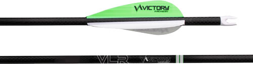 VICTORY ARCHERY VLR GAMER - 350 ARROW FLETCHED 6PK — view 1