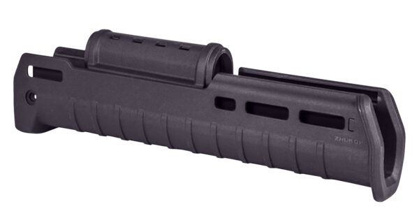 Magpul MAG586-PLM ZHUKOV Handguard made of Polymer with Plum Finish & 11.70" OAL for AK-Platform — view 1