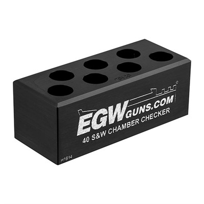 .40 S&W 7-HOLE CARTRIDGE CHECKER — view 1