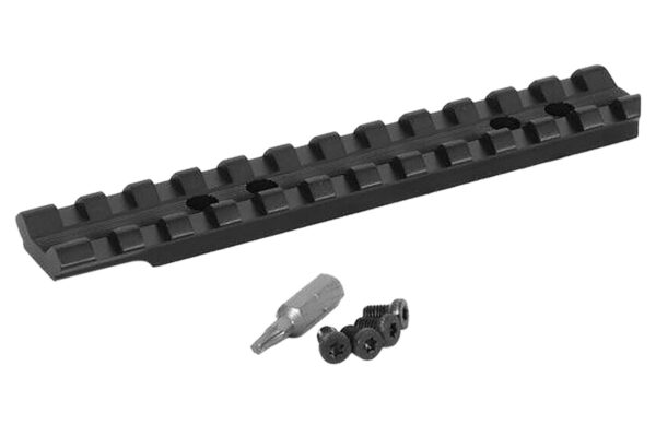 Henry HEGW14PR Picatinny Rail  Matte Black Aluminum 5.09" Long Fits Henry H014 Long Ranger — view 1