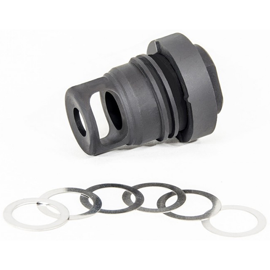 YHM MINI QD MUZZLE BRAKE 1/2-28 — view 1