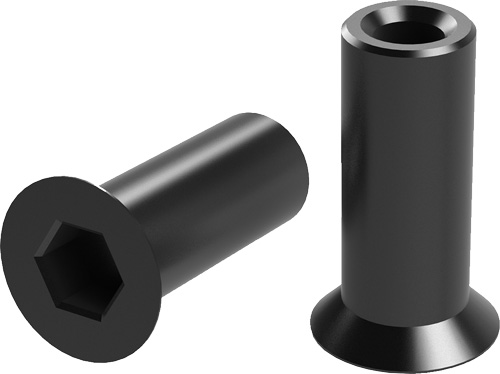 YHM VICTRA 12 SLEEVE NUT - ALLEN 12GA SET OF 2 — view 1