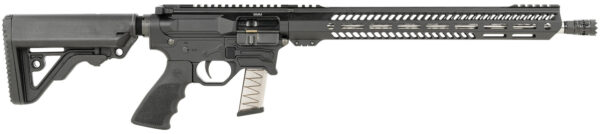 Rock River Arms BT91700V1 LAR-BT9G R9 Competition 9mm Luger 16" Stainless, Black, RRA NSP-2 Stock & Hogue Grip — view 1