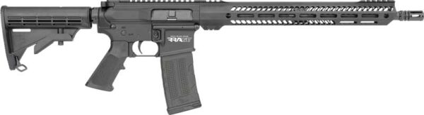 RRA RRAGE 3G RIFLE 5.56MM NATO - 6 POS STK 16" 1:9 30RD BLACK — view 1