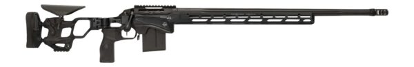 Cadex Inc CDXSSPRO6526CP20I2B1N CDX-SS Seven S.T.A.R.S. Pro 6.5 Creedmoor 10+1 26" Black DLC Fluted Threaded Barrel, Black Cerakote Receiver, ARCA Rail,  M-LOK Handguard, Black Adjustable Folding Butt — view 1