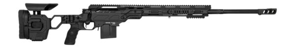 Cadex Inc CDX30LITE6524BR20I2B1N CDX-30 Lite 6.5 Creedmoor 10+1 24" Black DLC Fluted Threaded Barrel, Black Cerakote Receiver w/Picatinny Rail, M-LOK Handguard, Black Adjustable Folding Buttstock, Bla — view 1